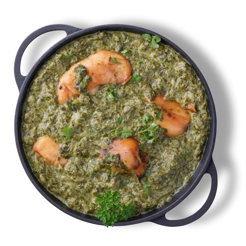 Pui Mancare de spanac cu piept de pui - 1