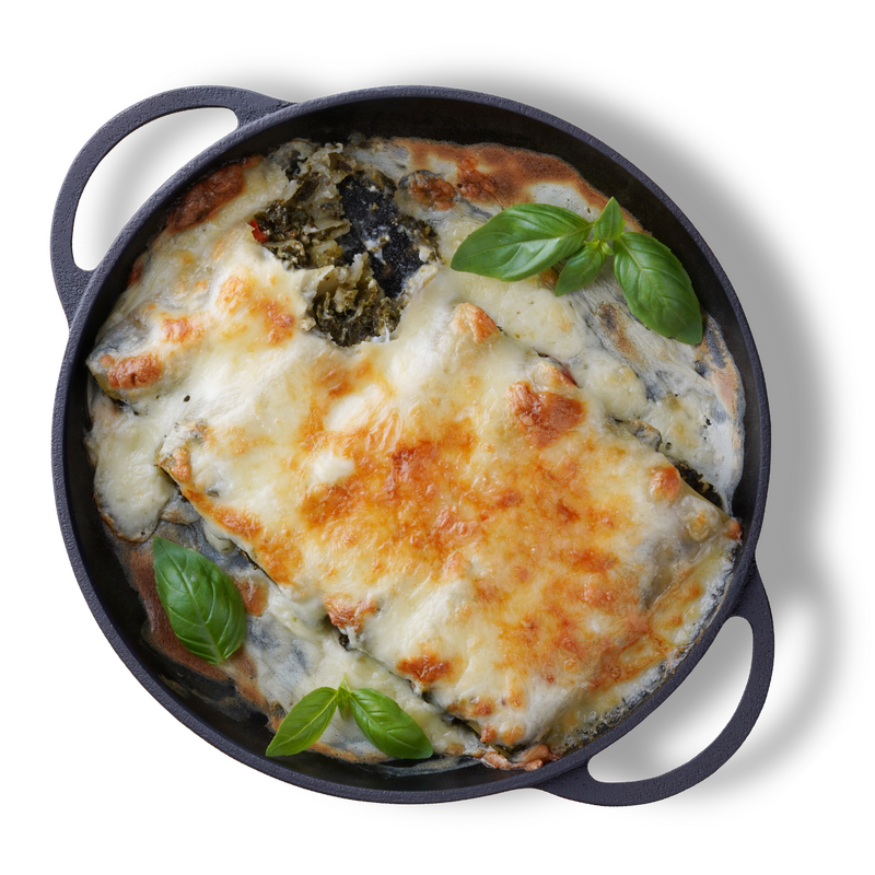 Vegetarian Cannelloni cu spanac - 1