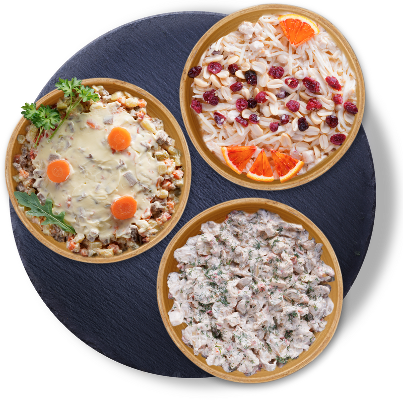 Aperitive Mix salate savuroase - 1