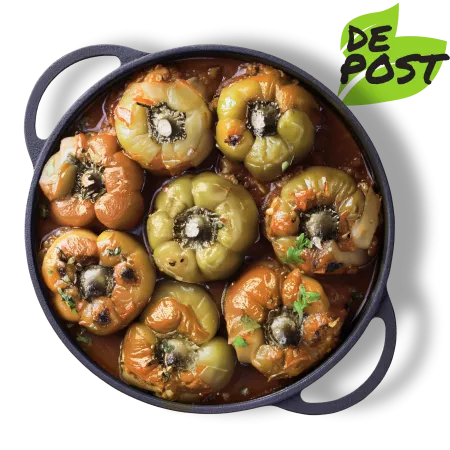 Vegetarian Ardei umpluti cu legume - 1