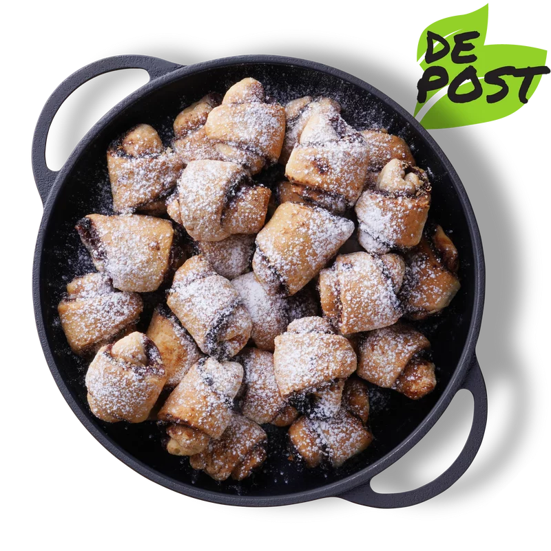 Desert Cornulete de casa cu gem si nuca - 1