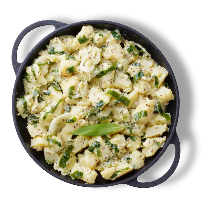 Garnituri Salata de cartofi cu leurda - 2