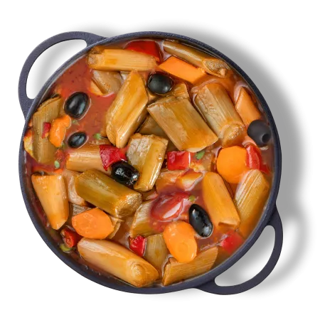 Vegetarian Mancare de praz cu masline - 2
