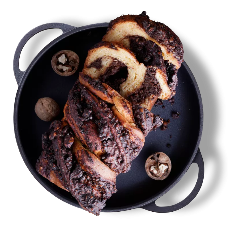 Masa de Craciun Cozonac insiropat - 2