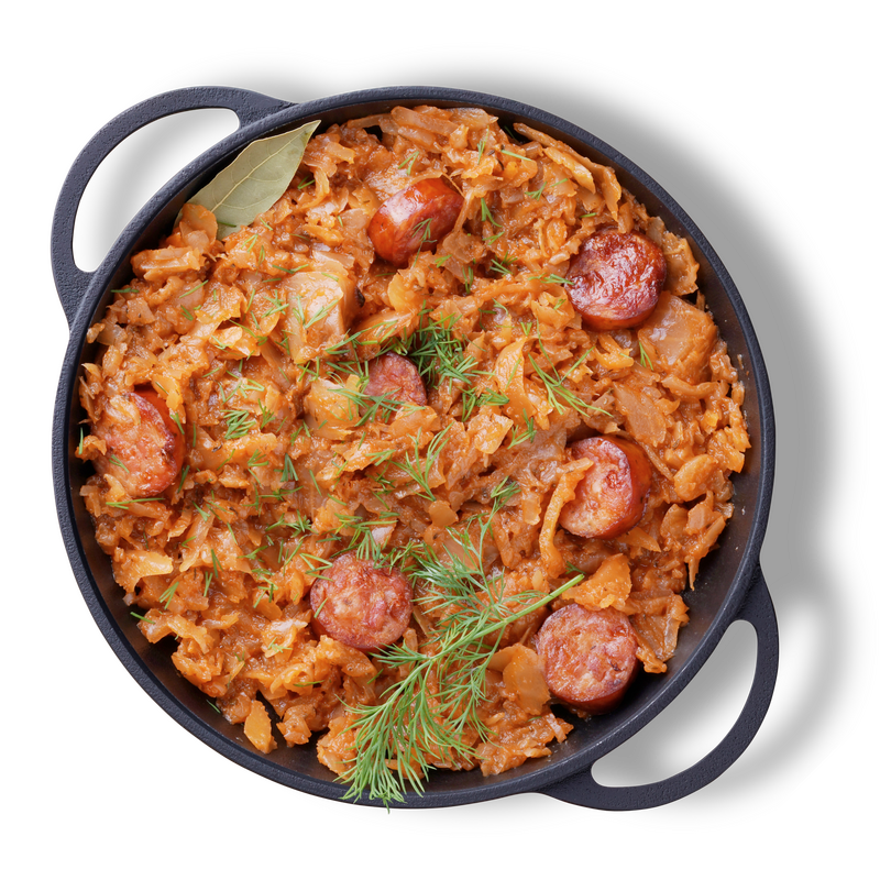 Porc Varza cu carnati macelaresti - 1