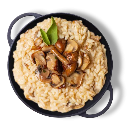 Risotto cu mix de ciuperci