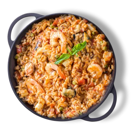 Risotto cu fructe de mare