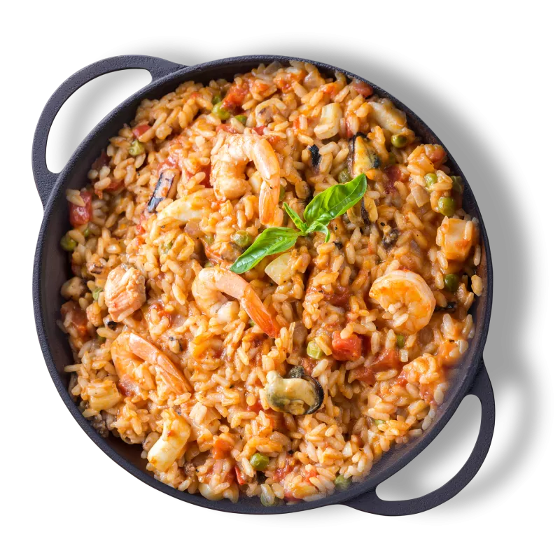 Risotto cu fructe de mare