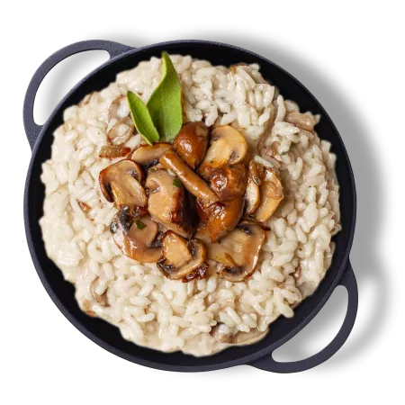 Risotto cu mix de ciuperci
