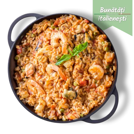 Risotto cu fructe de mare