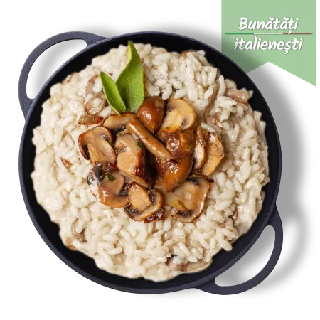Risotto cu mix de ciuperci