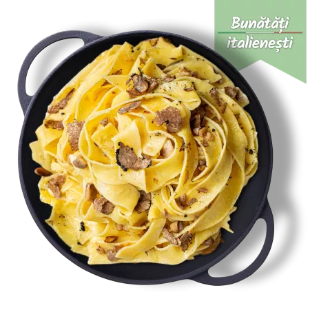 Pappardelle cu trufe și gorgonzola