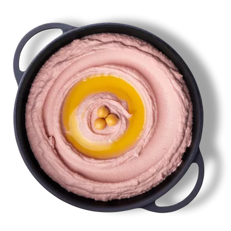 Hummus cu sfeclă