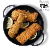 Crap prajit cu sos de usturoi