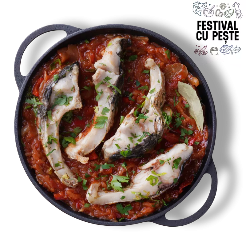 Plachie de crap cu mămăliguță