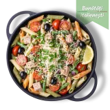 Salată de paste cu ton și sos Caesar