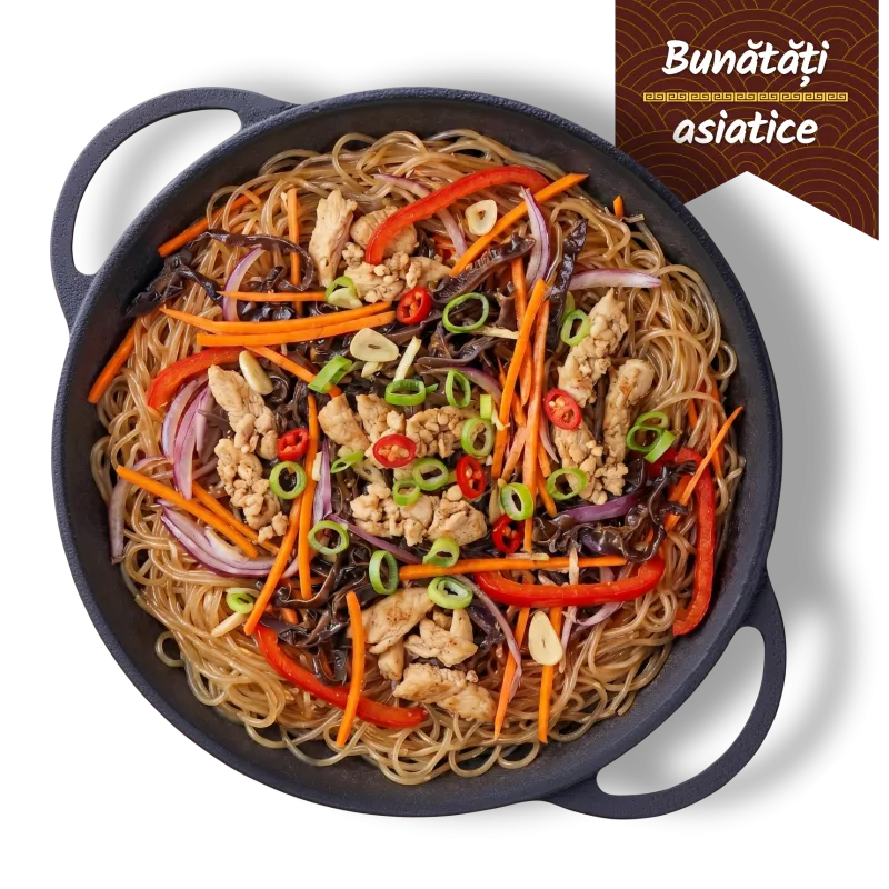 Noodles cu pui
