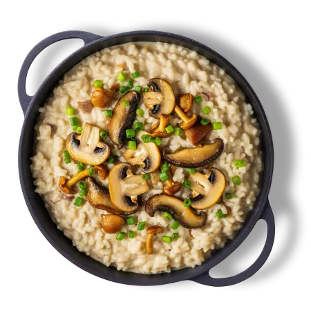 Risotto cu mix de ciuperci