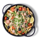 Salată de paste cu ton și sos Caesar