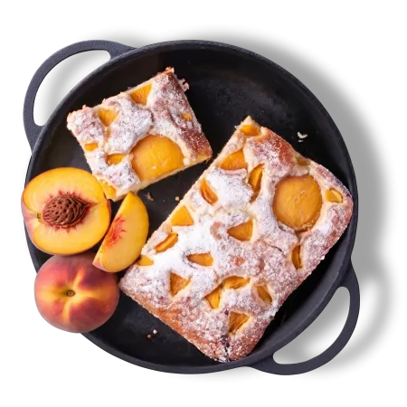 Pandișpan cu piersici