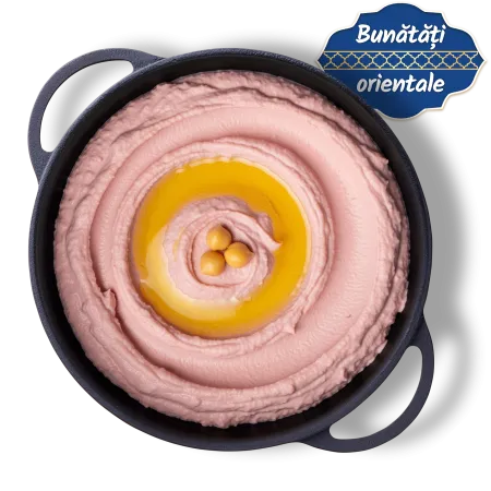 Hummus cu sfeclă