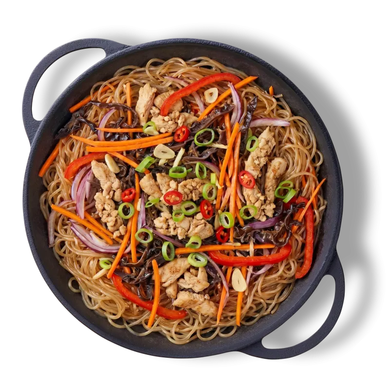 Noodles cu pui