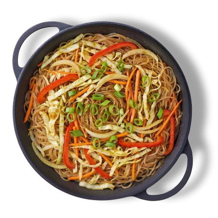 Noodles cu legume